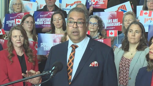 NDP launch campaign to keep Alberta in Canada as court hearings proceed