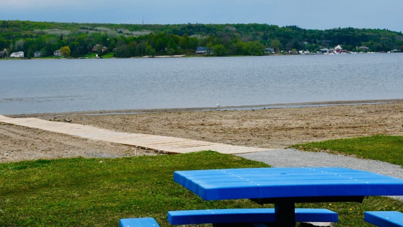 Beach unveils accessibility pathway for people with wheelchairs and other mobility aids