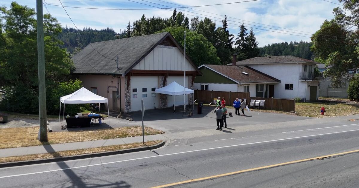 Former fire hall site eyed for housing and health hub in Langford redevelopment plan