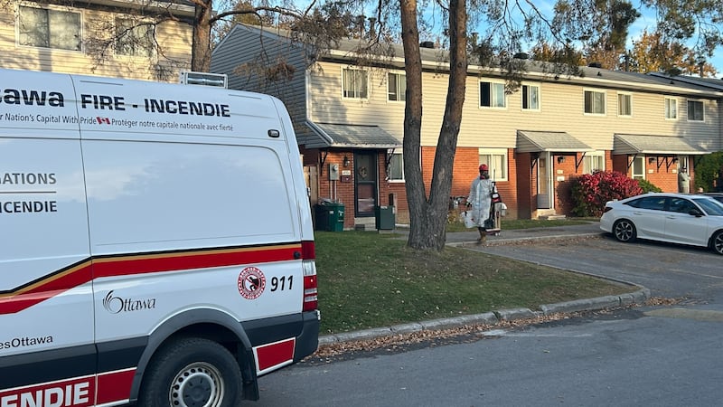 Woman rescued by firefighters after townhome blaze in Ottawa’s south end