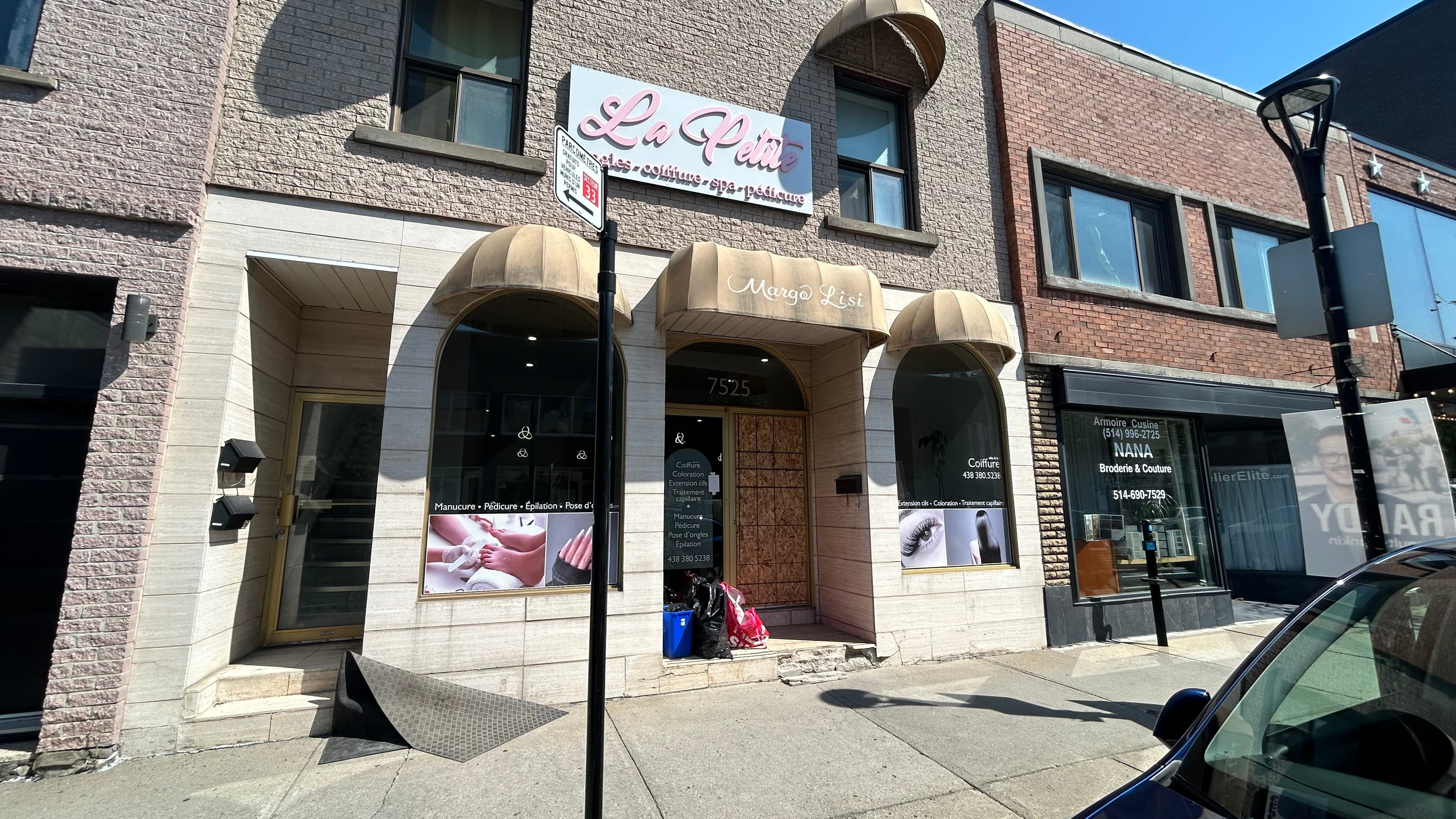 Beauty salon targeted in overnight arson near Jean-Talon metro