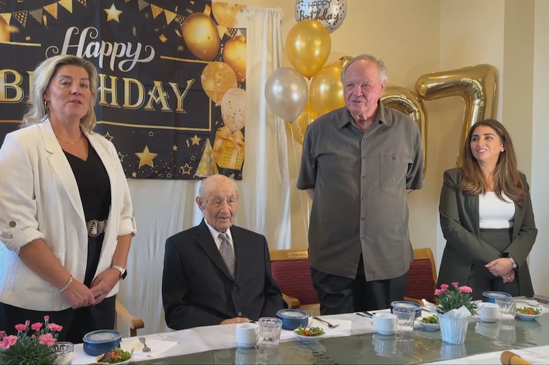 Ontario man celebrates 107th birthday, shares secret to longevity