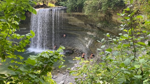 Swimming banned at Bridal Veil Falls after near-drowning