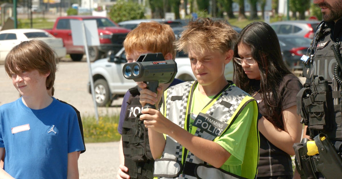 Northern College program gives youth hands-on look at policing