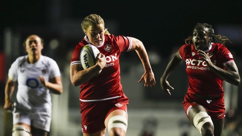 Canadian women's rugby team rolls past England 31-22 for second straight time