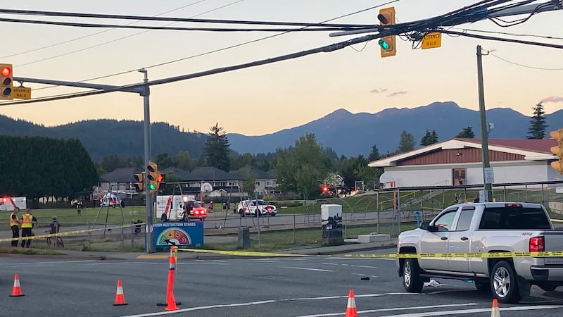 Pedestrian airlifted to hospital after being hit by pickup truck: Mission RCMP
