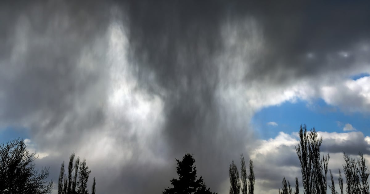 Spring Dark Weather Spring weather is on its way to Calgary, but not until after the weekend