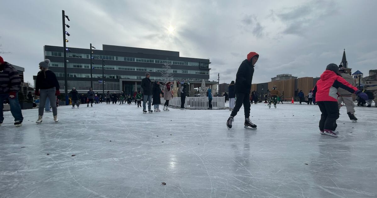 Windom Ice Rink Windsor City Hall ice rink opens Saturday