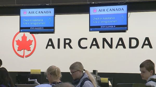 Air Canada labour disruption starts to impact Calgary passengers