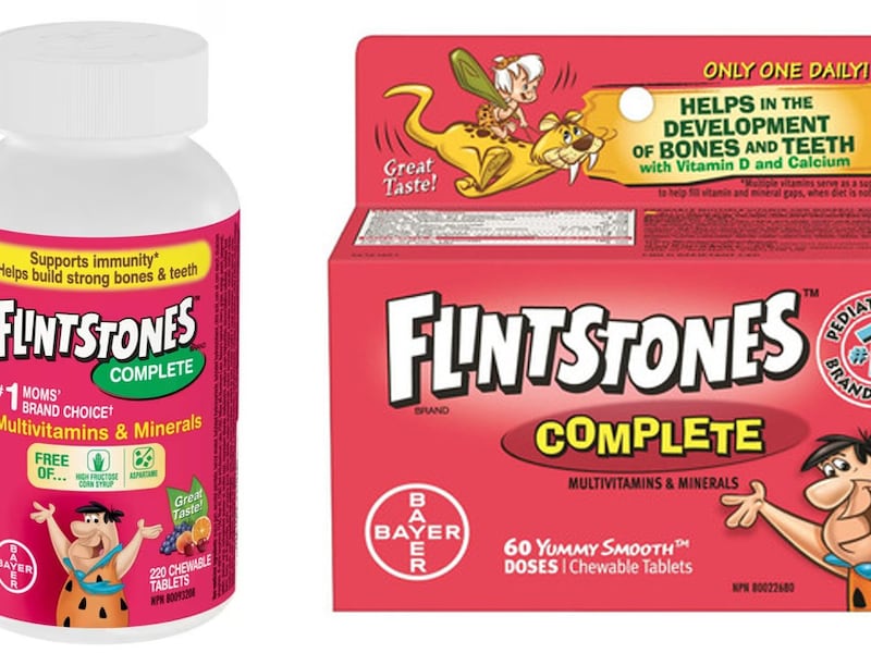 These Flintstones multi-vitamins are being recalled. Here’s why.
