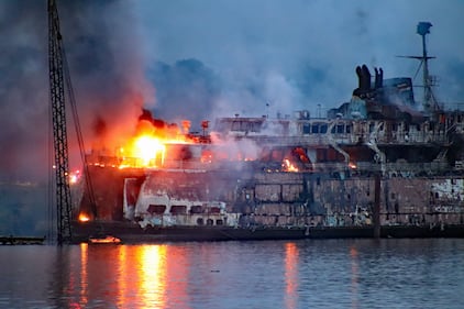 Queen of Sidney ferry fire