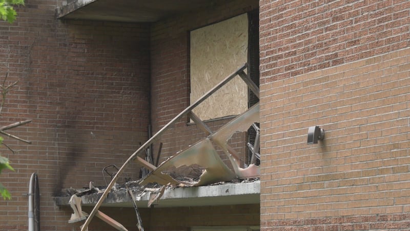 Crews battle flames at Guelph apartment building