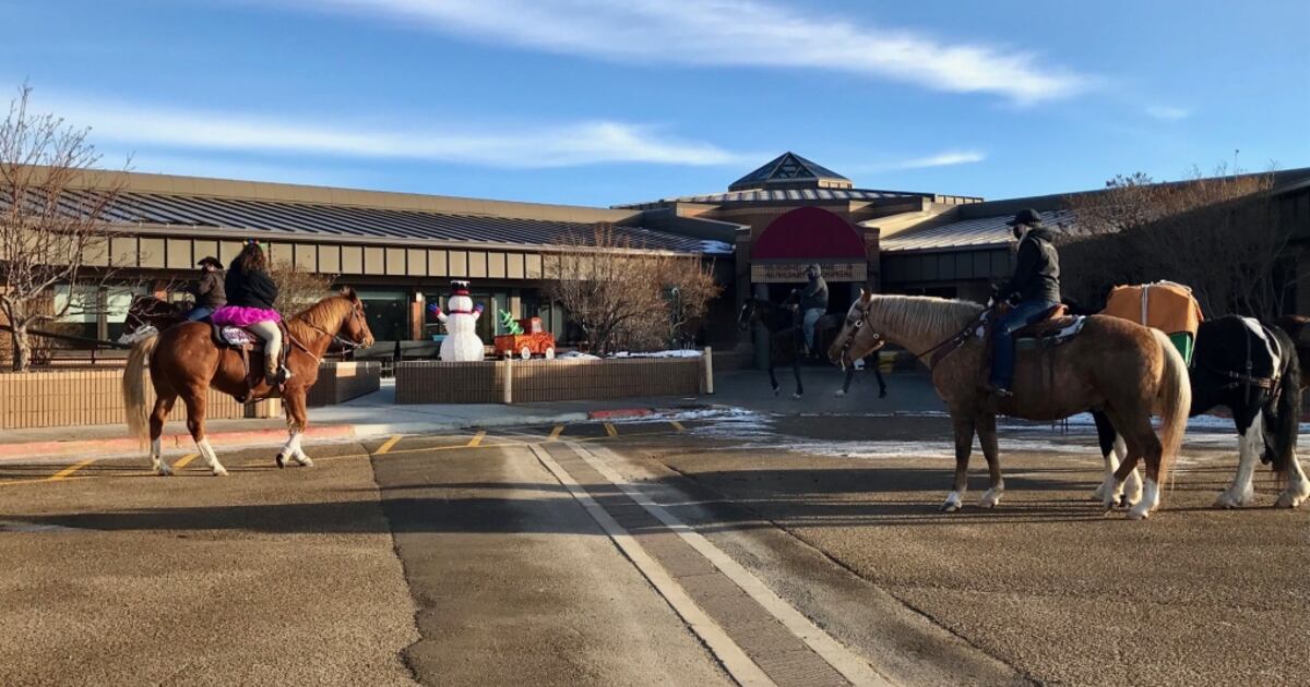 Tofield Rodeo Horse enthusiasts throw parade for Tofield seniors