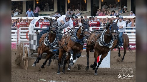 Glass goes back-to-back at Rangeland Derby, closing gap on top 3 riders