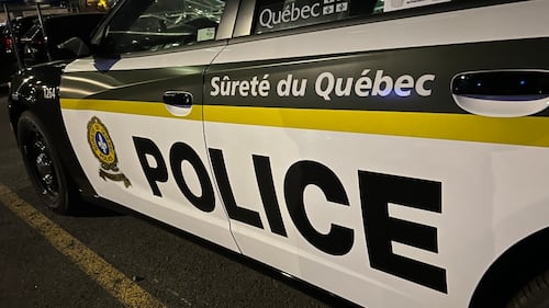 Two people seriously injured after pick-up truck collides with a motorcycle