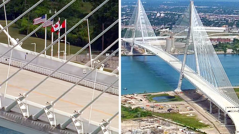 Trump slams Canada for disinviting them from Gordie Howe Bridge opening ceremony