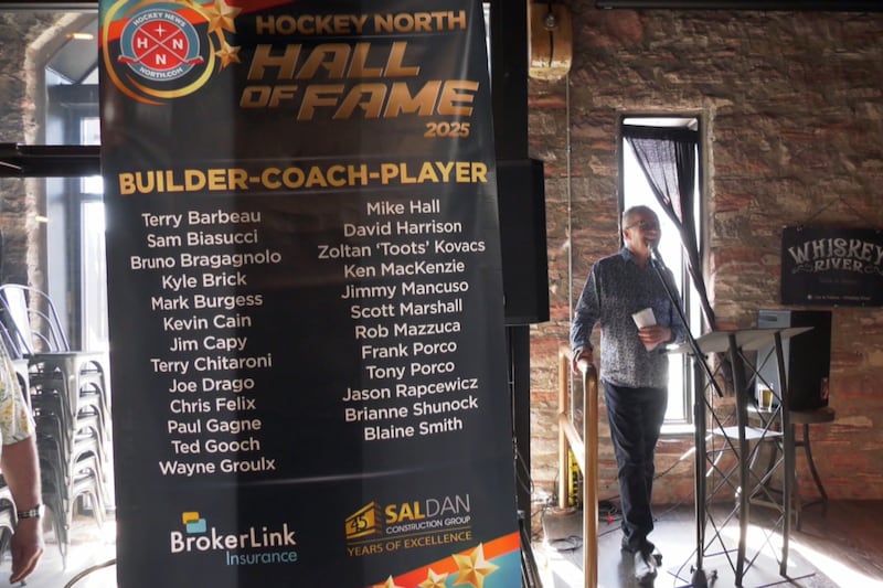 ‘My own people’: Hockey North Hall of Fame inducts first class
