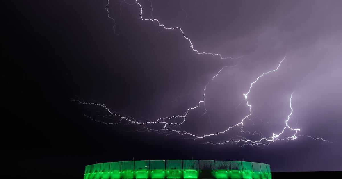 Several injured in lightning strike at Swedish amusement park