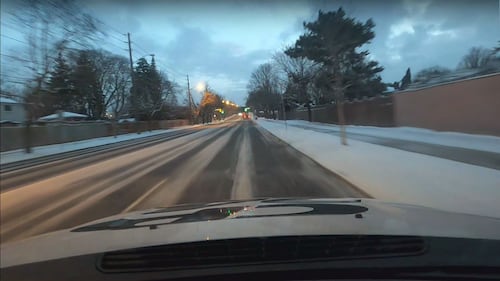 Toronto sees brief return of winter weather on Tuesday