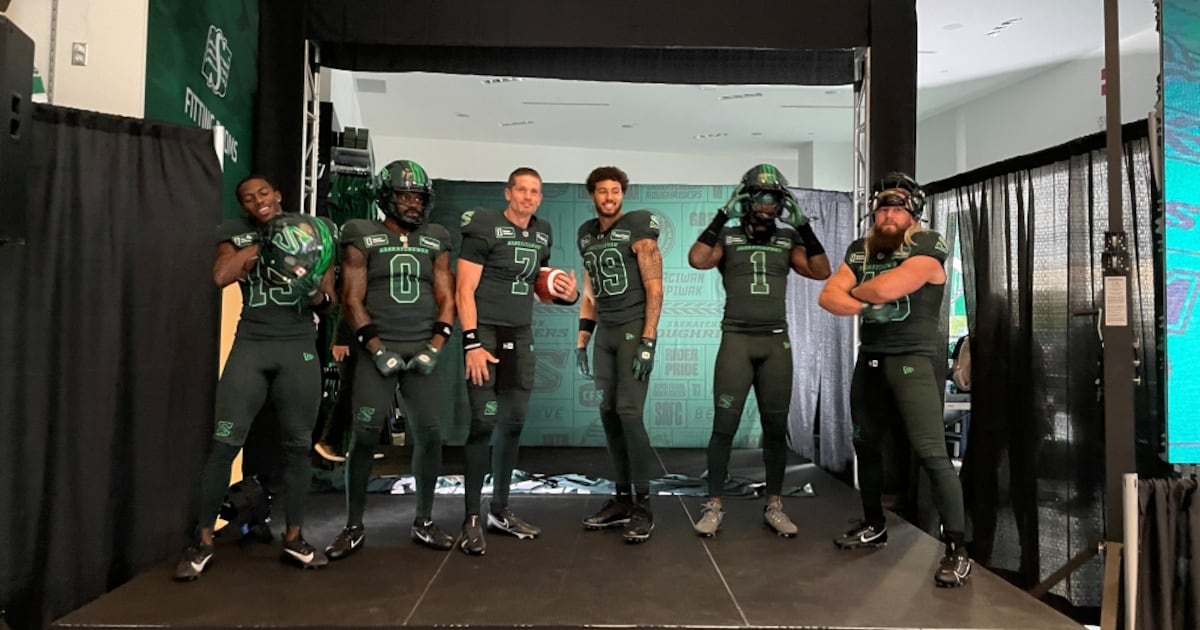 Roughriders R Saskatchewan Roughriders unveil new look ahead of 2024 season