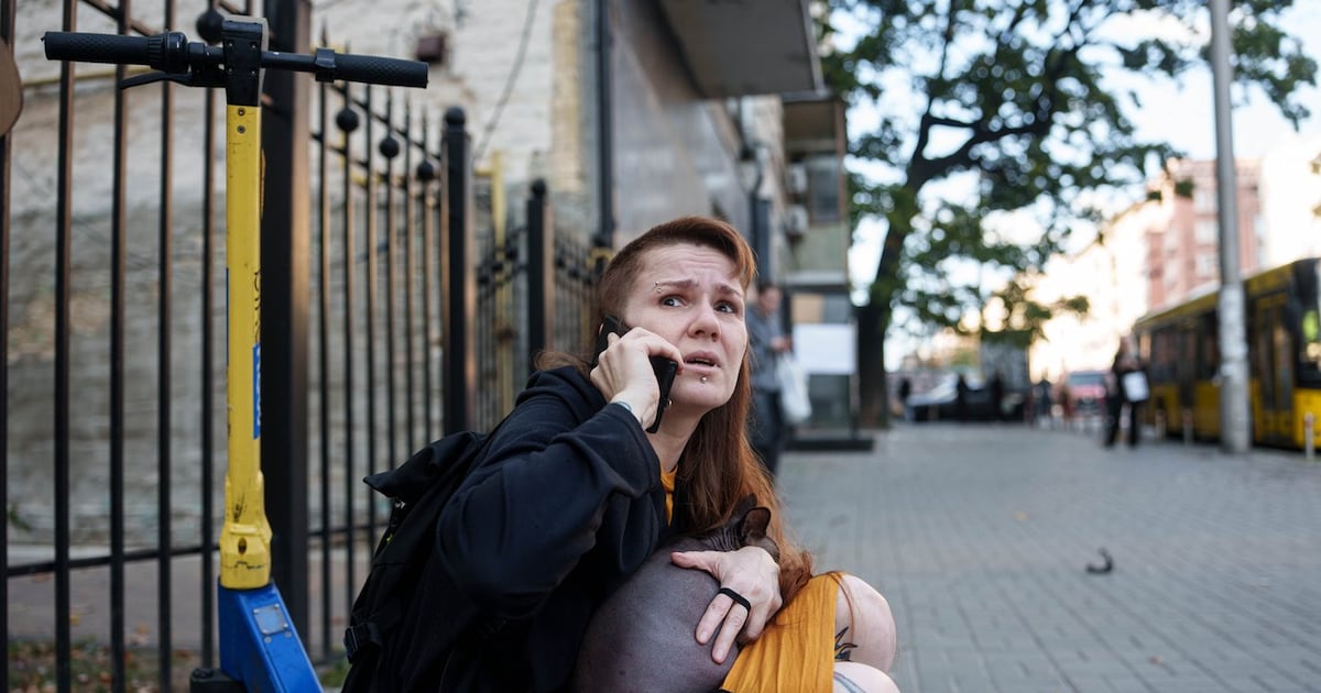 Russia’s ballistic missile and jet-propelled drone blitz keeps Kyiv on ...