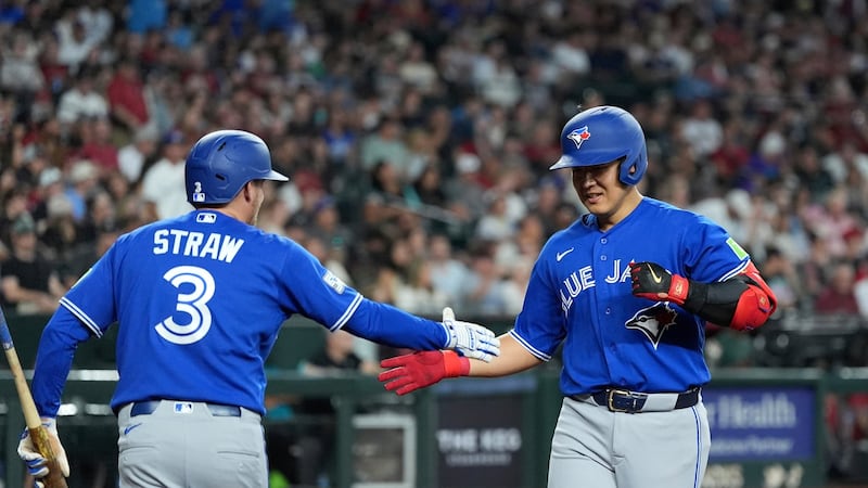 Blue Jays ride 8-run first inning to a 10-4 win over the Diamondbacks