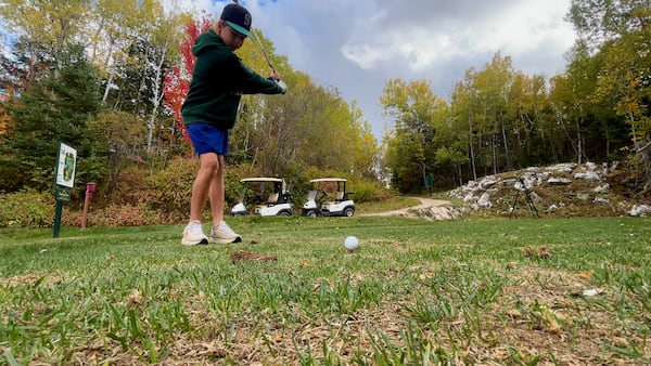 Teen celebrates 14th birthday with hole-in-one