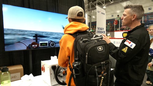 Virtual reality used to engage students at skilled trades career fair