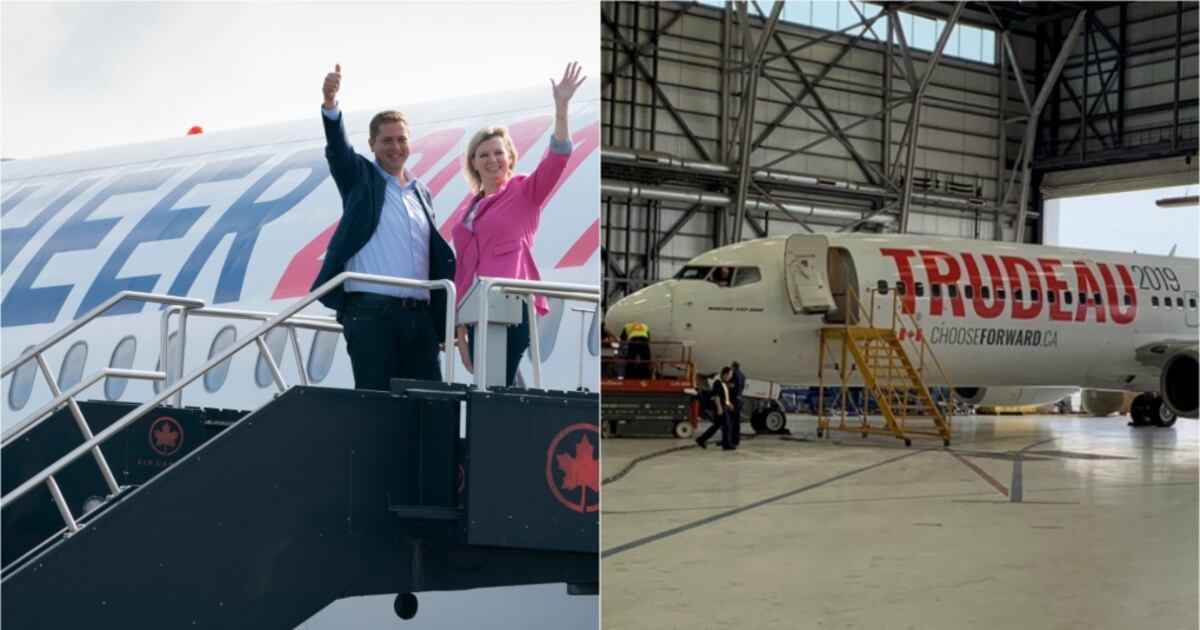 Fly Election What we know about the leaders' planes chartered for the election campaign