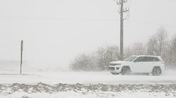 Spring storm brings dangerous driving conditions to central Saskatchewan