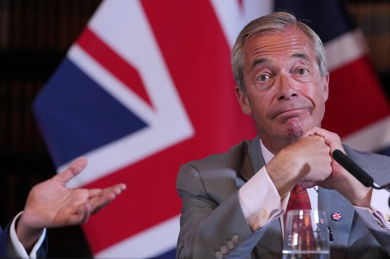 U.K. Clacton byelection: Nigel Farage beats Count Binface