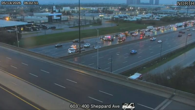 Multiple lanes reopen on SB Hwy. 400 after multi-vehicle crash