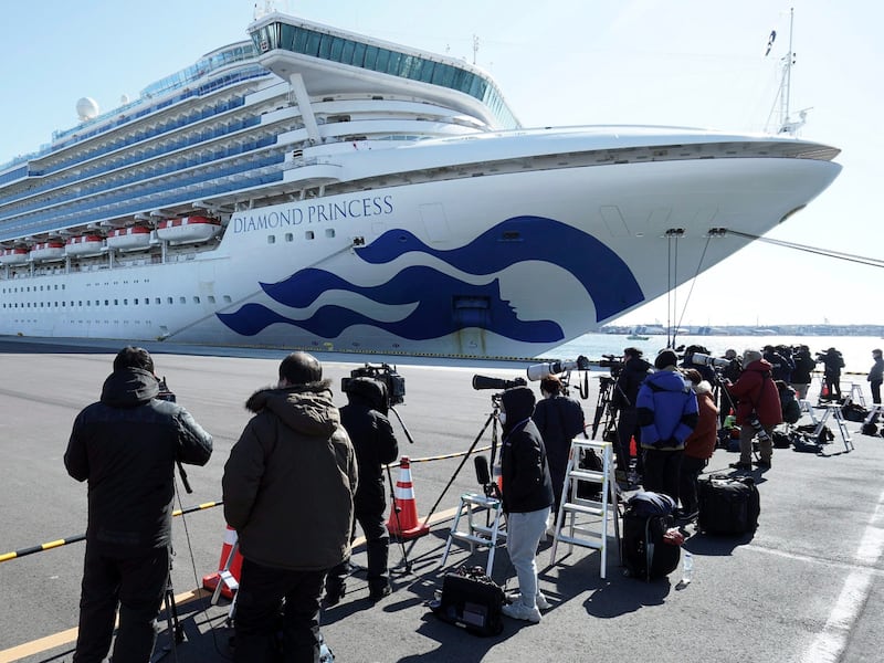 ‘Not much you can do about it’: What happens to cruise passengers caught in a disease outbreak