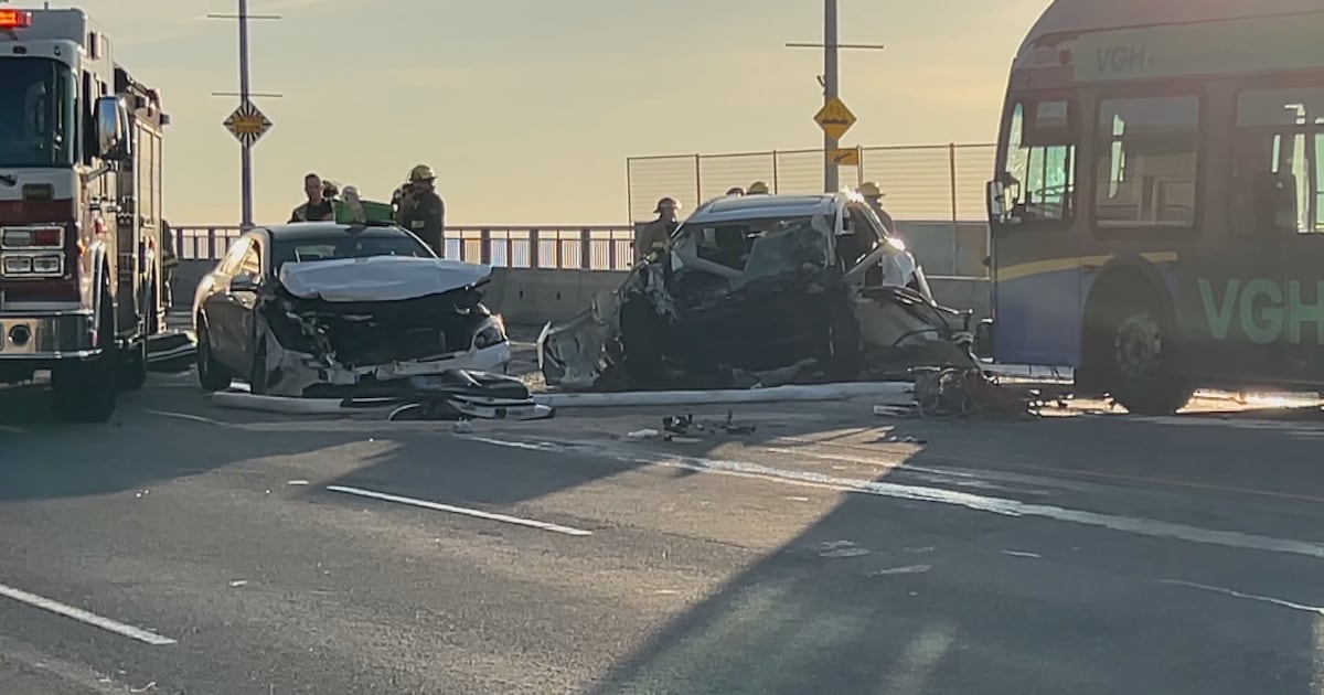 6 hospitalized after Granville Street Bridge crash - CTV News