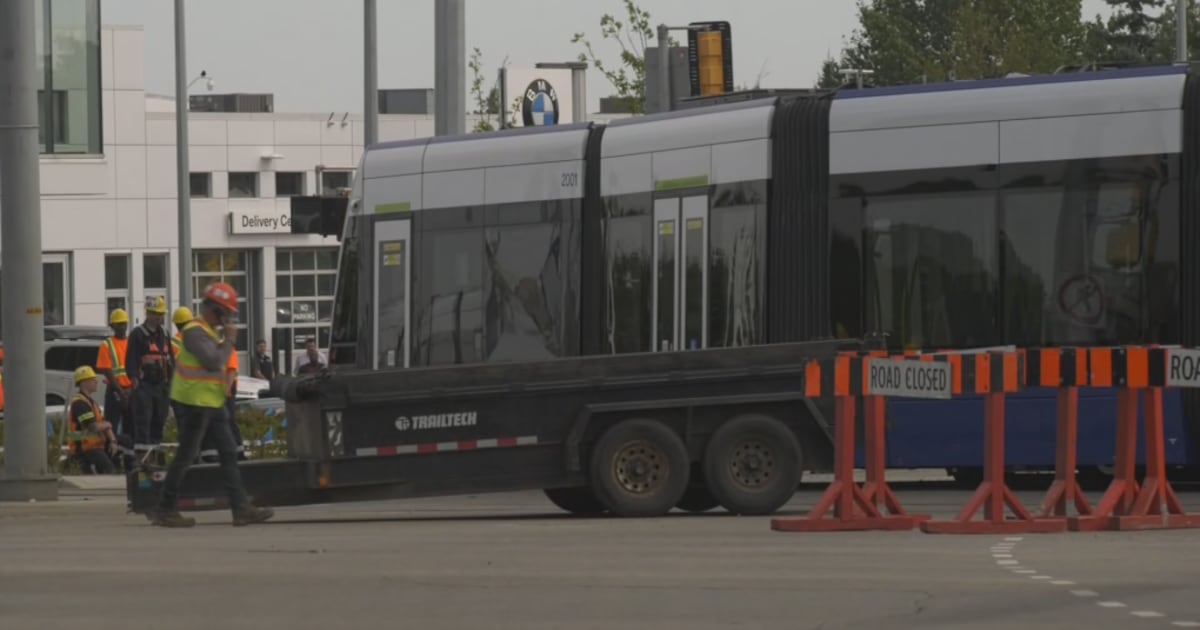 Minor injuries after LRT collides with truck on Valley Line Southeast
