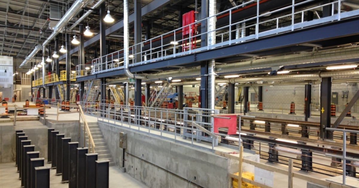 Ion Infrastructure A first look inside the ION Operations, Maintenance and Storage Facility