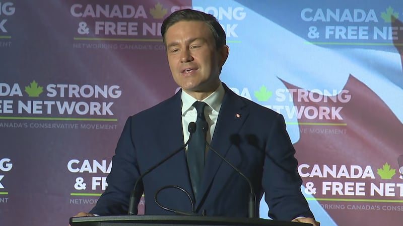 Pierre Poilievre wants Albertans to ‘work for the promise of Canada’