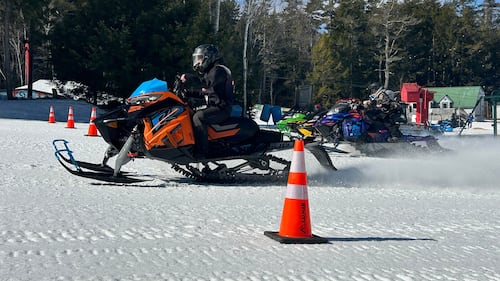 Racers taking part in the the third annual Martock Hill Drags at Ski Martock. (Jonathan MacInnis/CTV Atlantic)