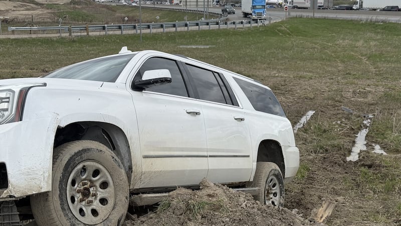 Young driver loses control, charged with impaired