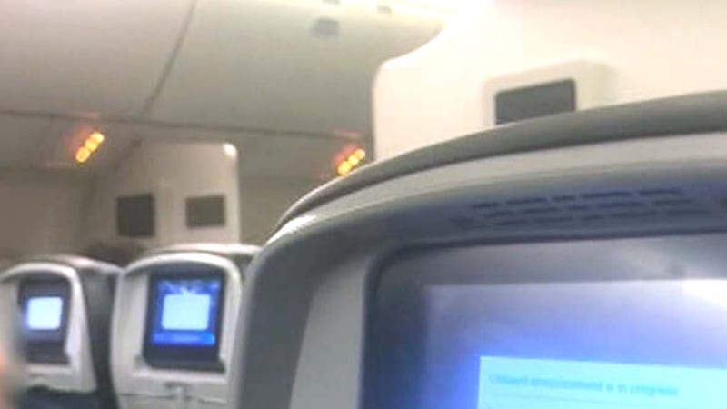 WATCH: Pilot turns plane around over Bluetooth device named with four-letter word