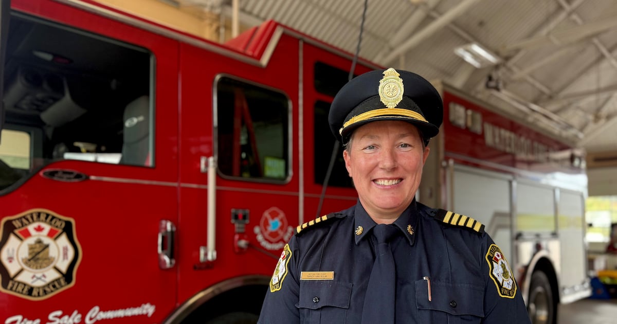 Waterloo appoints first female fire chief as outgoing chief retires