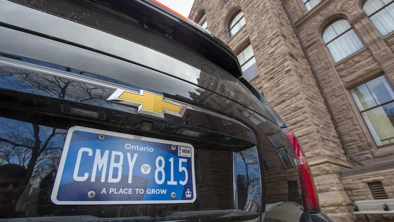Ford government goes to court to fight FOI disclosure of blue licence plate documents