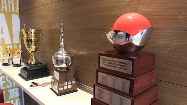 Cambridge Redhawks celebrate Sutherland Cup win while looking forward to the future