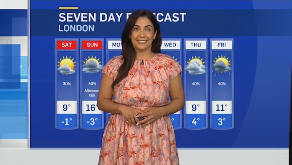 Frost advisory issued as cool, unsettled start to May hits London region