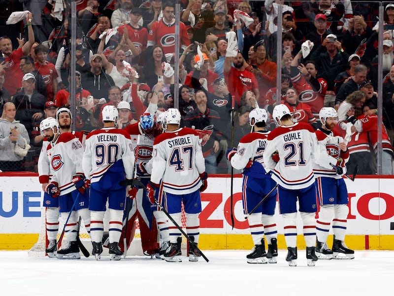 'It makes you hungry': Canadiens look to the future after falling to Hurricanes