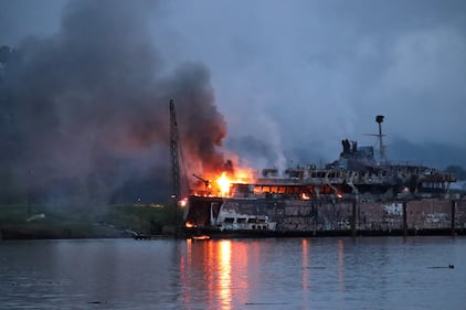 Queen of Sidney fire