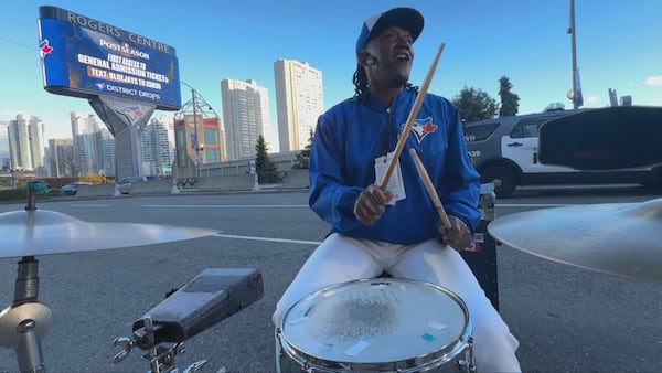 Toronto Blue Jays’ busking drummer Rockin’ Rick says he’s hanging up his sticks after 36 seasons
