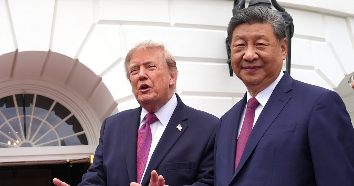 AI arms race takes centre stage as Chinese President Xi and Trump meet - CTV News