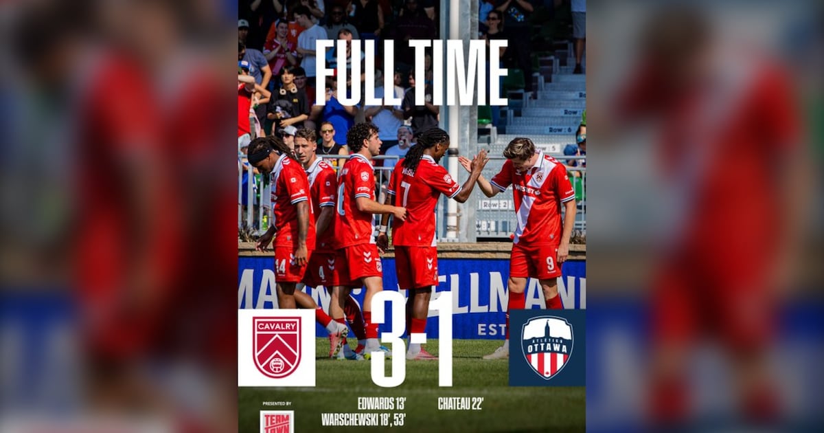 Warschewski leads Cavalry FC to 3-1 victory over Atletico Ottawa