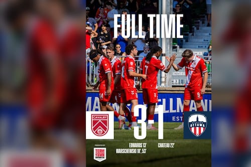 Warschewski leads Cavalry FC to 3-1 victory over Atletico Ottawa